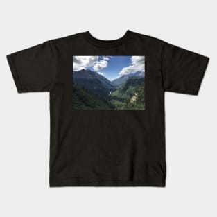 Heavenly Mountains Kids T-Shirt